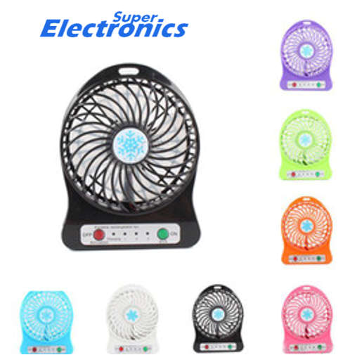 Portable Rechargeable Mini FAN - Orange