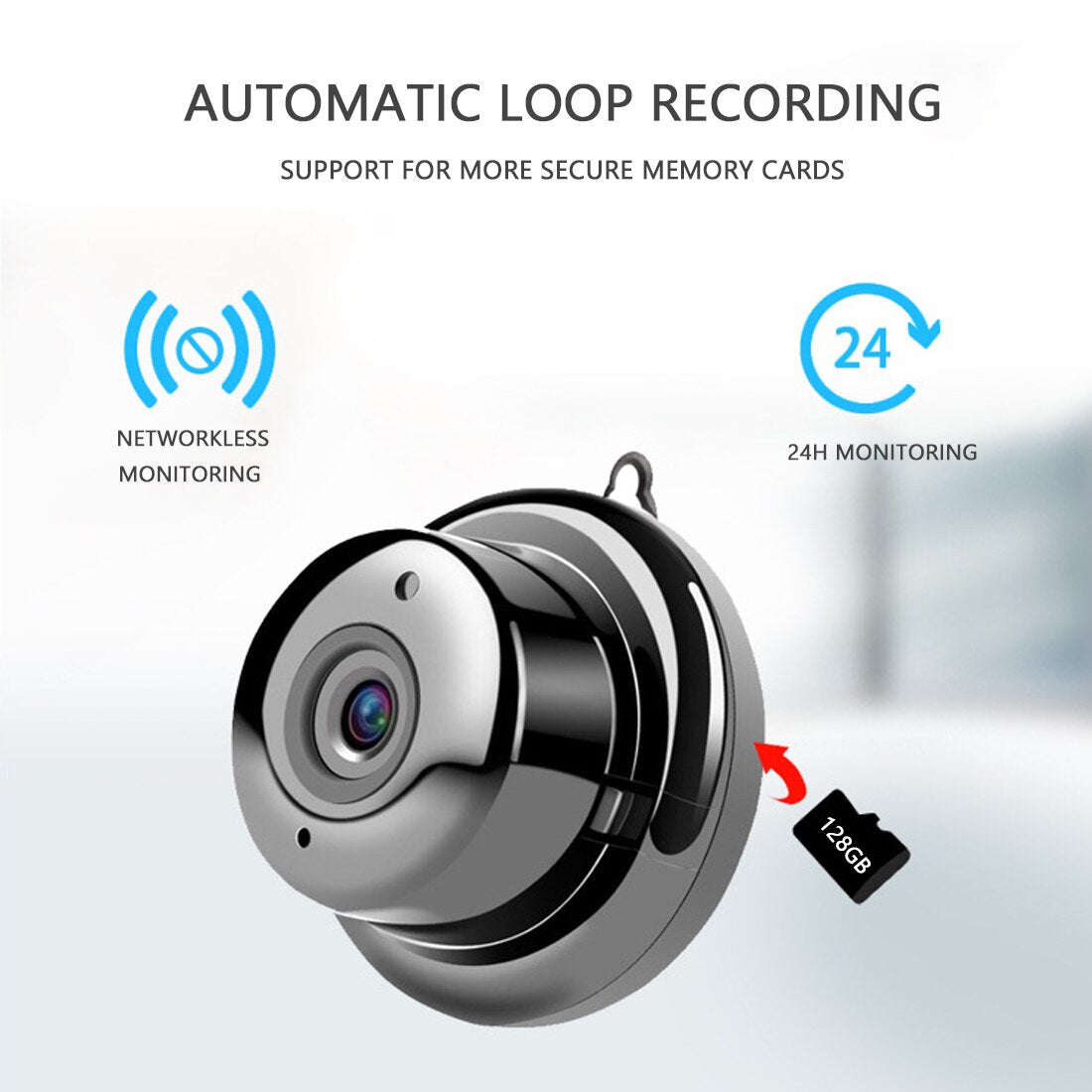 1080P WIFI Camera Wireless IP Camera Baby Monitor IR Night Vision Home Security Video Monitor Two...