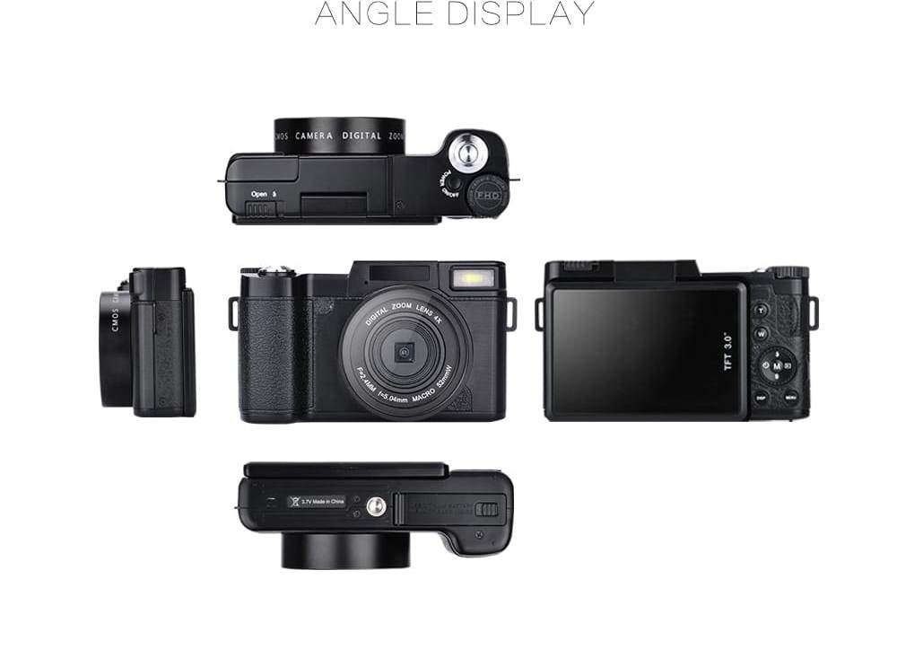 High Quality Max 24mp Digital Camera Full Hd 1080p Compact Camera