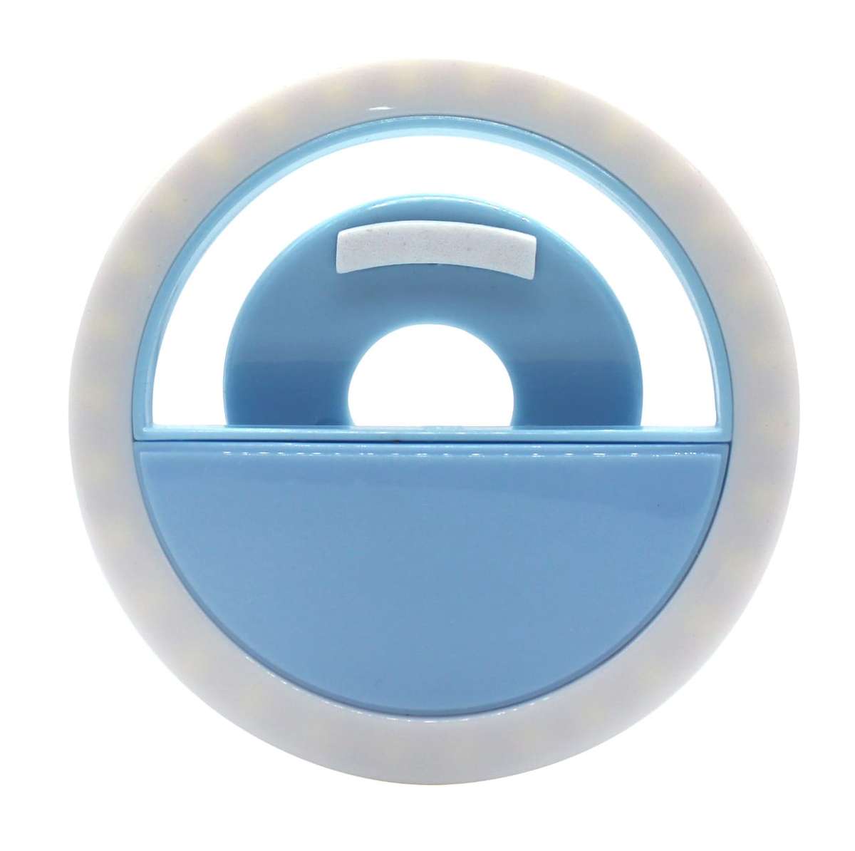 Rechargeable Portable LED Camera Selfie Light - blue