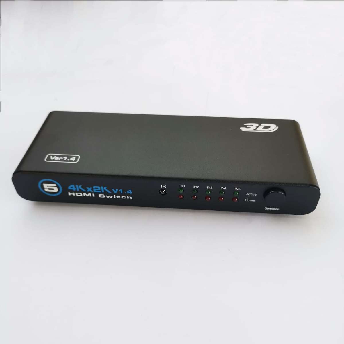 5 port HDMI Switch 5 in 1 out HDMI Switcher Converter adapter 1080p with IR remote