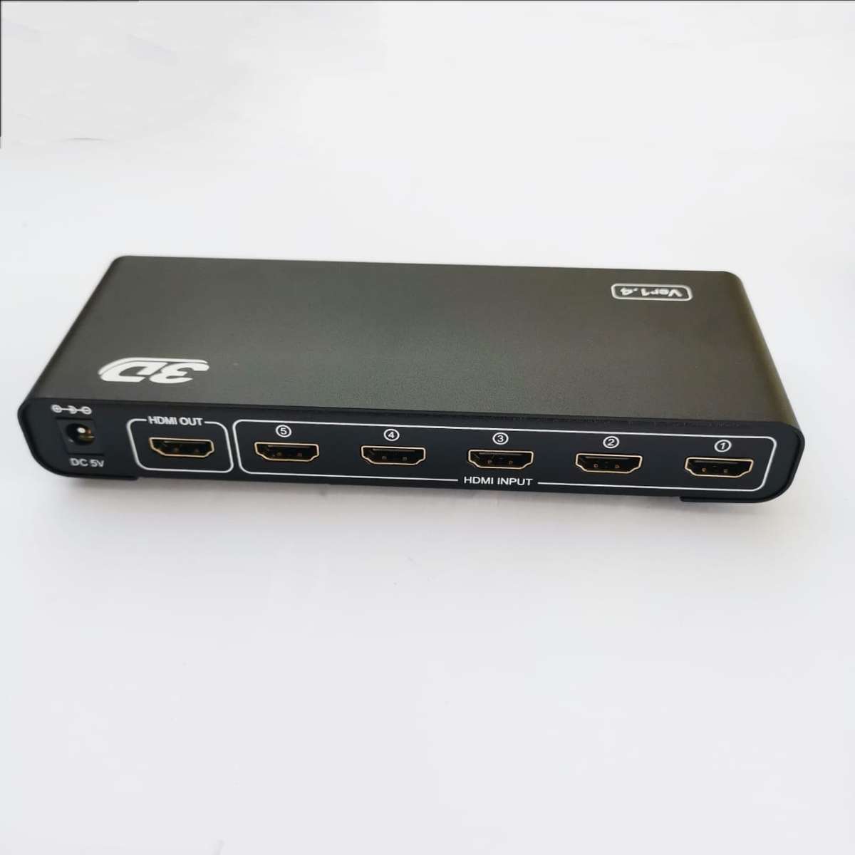 5 port HDMI Switch 5 in 1 out HDMI Switcher Converter adapter 1080p with IR remote