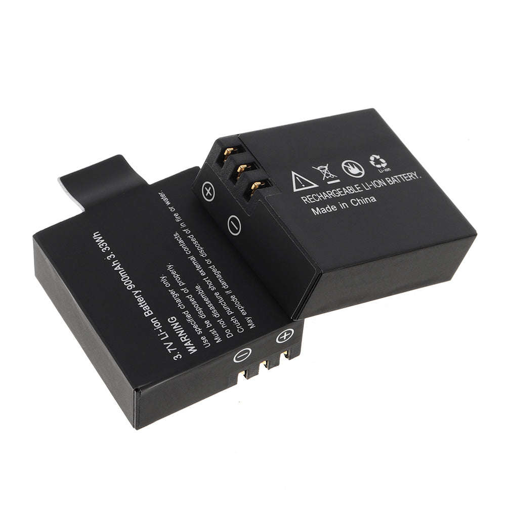 3.7V 900mAh Action Camera Battery