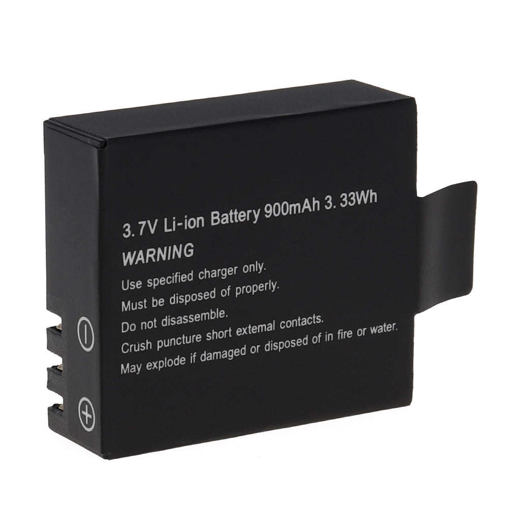 3.7V 900mAh Action Camera Battery