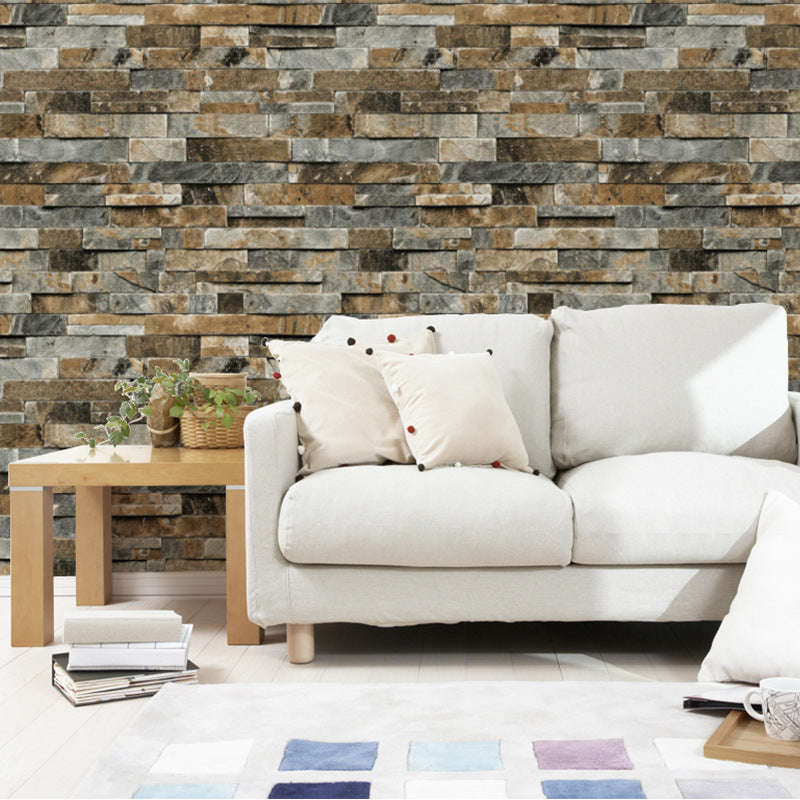 3D Retro Brick Pattern Wallpaper 3D Stone Brick - 9942