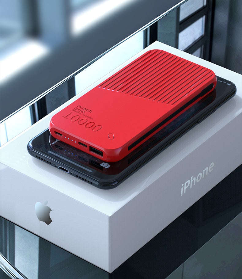 10000Mah Portable Power Bank - Pink