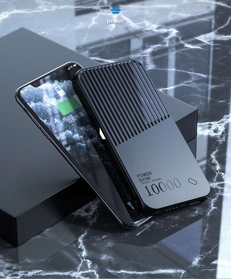 10000Mah Portable Power Bank - Pink