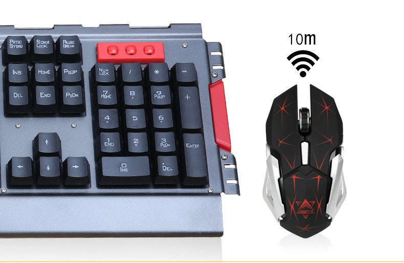 HK50 Wireless Keyboard Mouse Set Adjustable