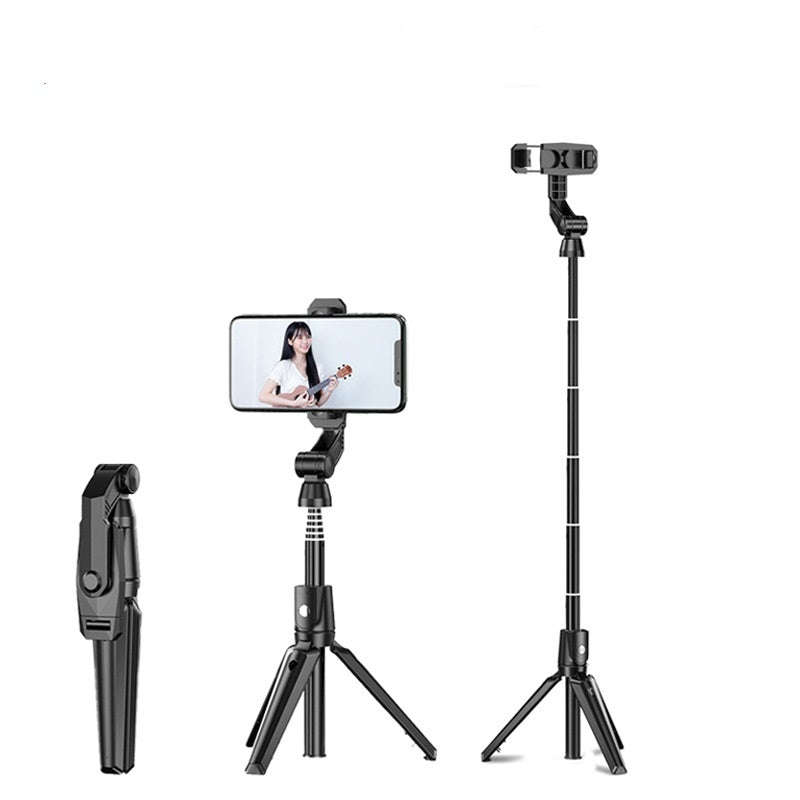 K21 Foldable Wireless Selfie Stick Tripod Wireless Bluetooth Selfie Stick Handheld Gimbal Tripod ...