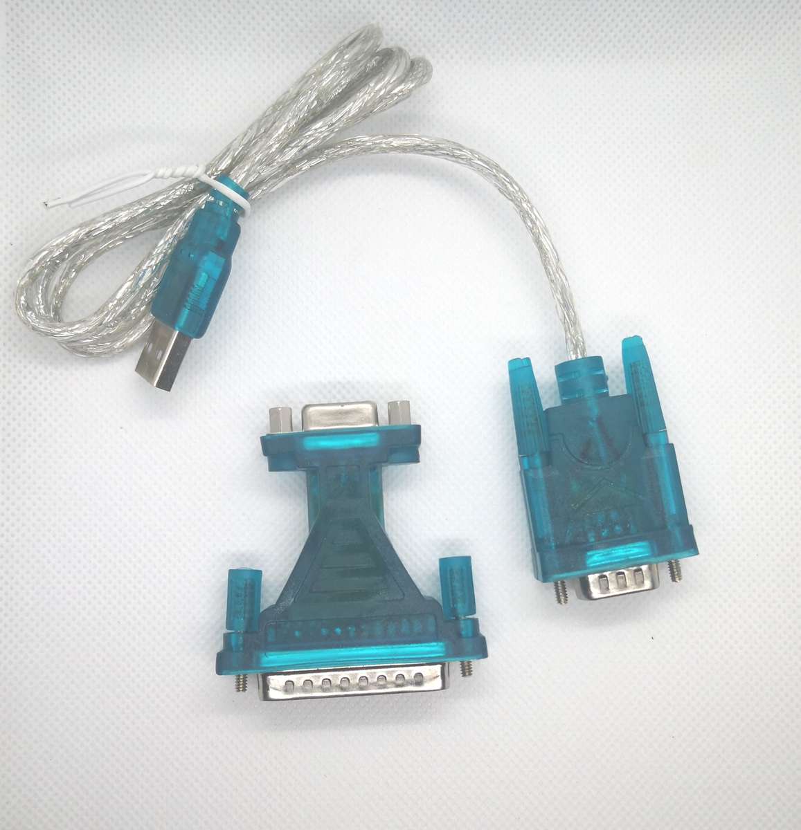 USB 2.0 to 9/25 Pin Adapter Computer Accessories Cable Serial RS232 Cable DB9/DB25