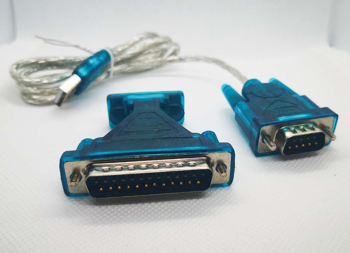 USB 2.0 to 9/25 Pin Adapter Computer Accessories Cable Serial RS232 Cable DB9/DB25