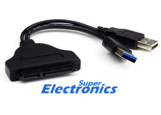 USB 3.0 to Sata Converter Cable - Black