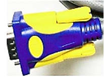 Oxygen Free Copper Male VGA connecting cable 5M Extension Line