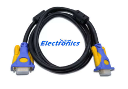 Oxygen Free Copper Male VGA connecting cable 5M Extension Line