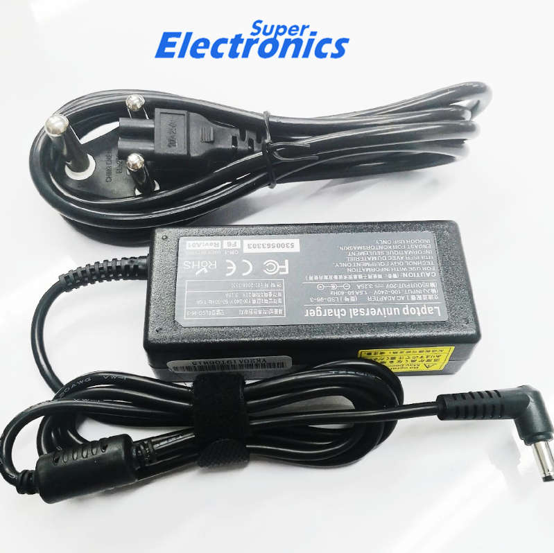 Lenovo Laptop Charger DC SIZE : 5.5*2.5