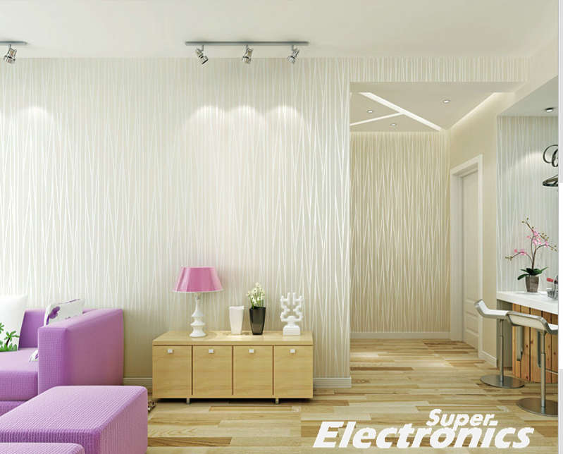 European style non-woven wallpaper - Gold