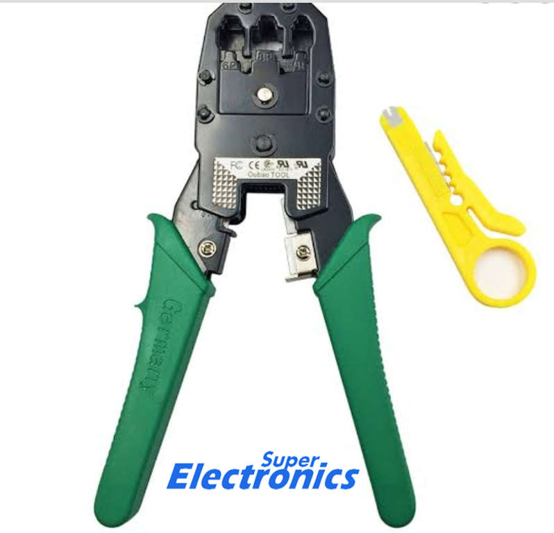 Multi Wire Cable Crimper PC Network Cable Crimping Hand Tool 3 in 1