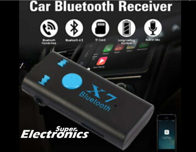 Car Bluetooth Home Stereo Audio Music Receiver Wireless Bluetooth BT X7
