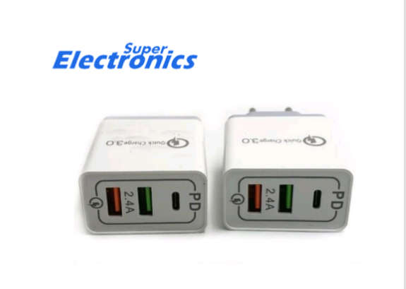 30W Multi PD Fast Charger Iphone 11 USB Charger for Samsung iPhone Huawei Tablet