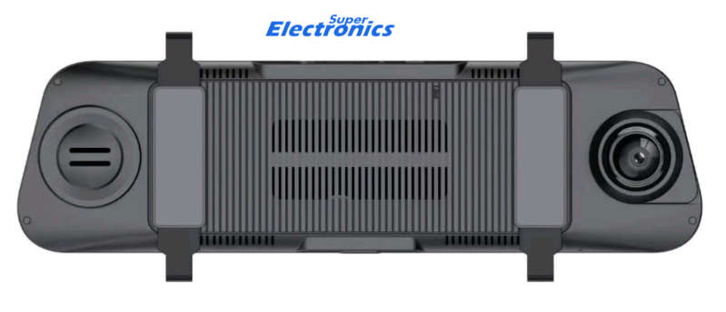 10 Inch 1080P Car DVR Touch Screen Stream Media Recorder Camera Parking Monitoring Auto Video Rec...