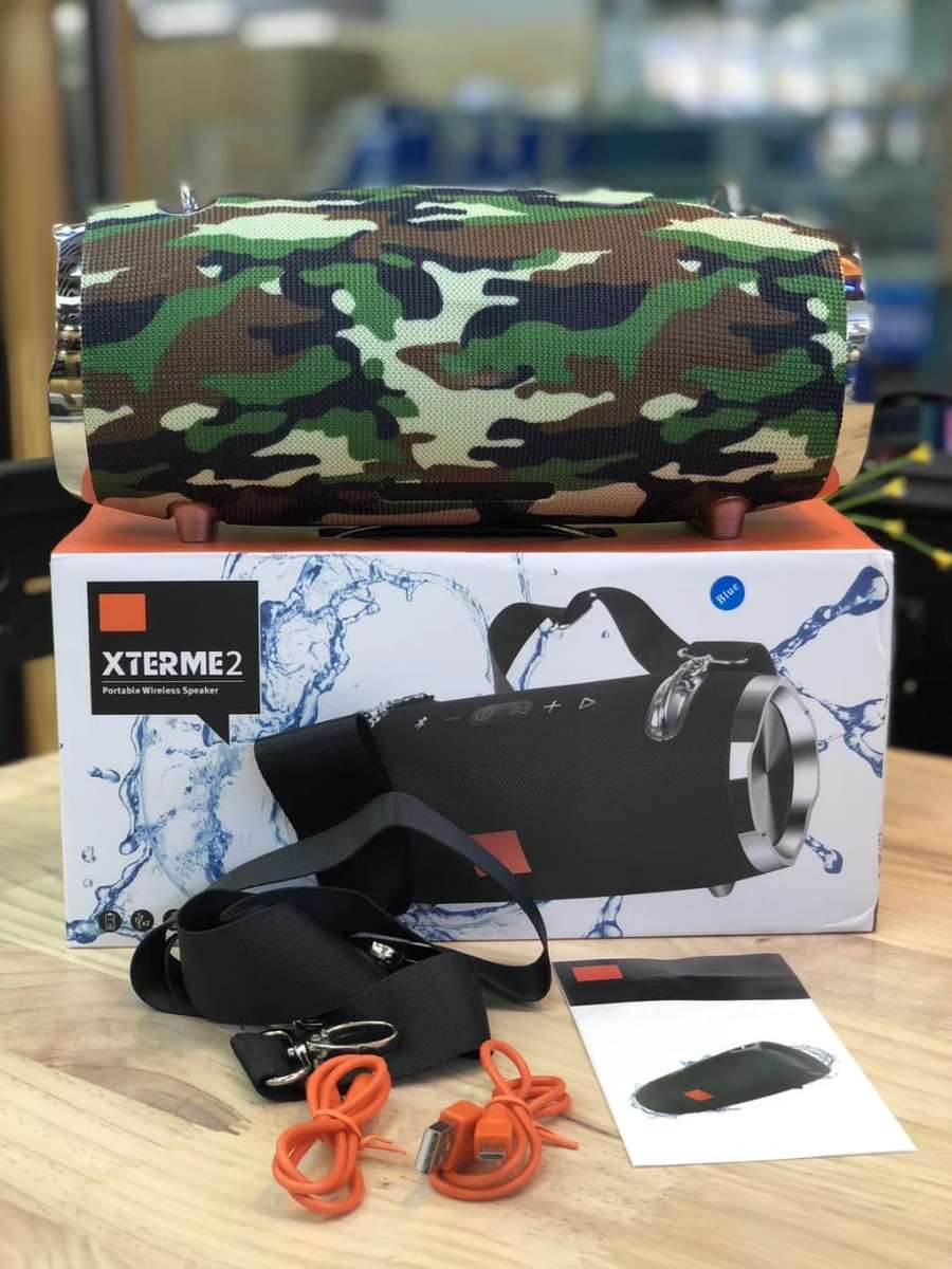 Portable Wireless Bluetooth Speaker - Army print