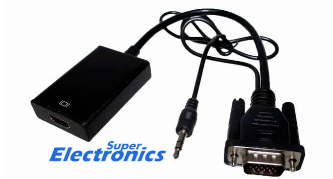 VGA to HDMI Converter with audio