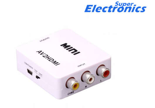 HDCV AV to HDMI 1080P Converter