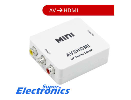 HDCV AV to HDMI 1080P Converter