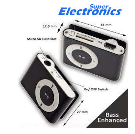 Mini MP3 Player - Black