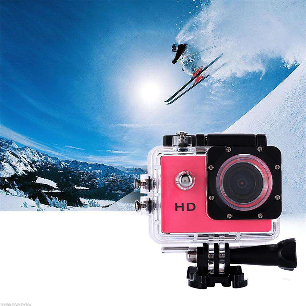 Sports Action Camera Ultra Hd - Pink