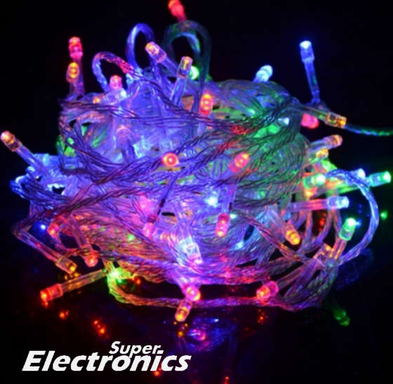 10m 100LED String Lights - multicolour