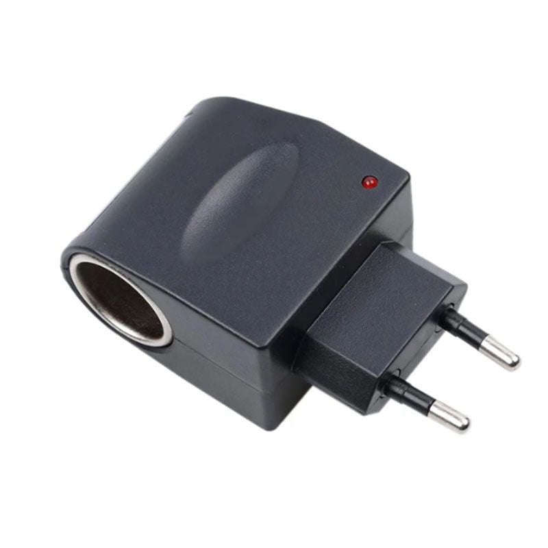 Mini Car Cigarette Lighter Power Adapter AC 220V To DC 12V Black Converter High Quality Automobil...