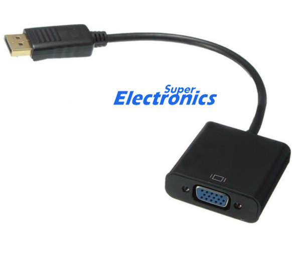 Display Port-VGA Adapter Cable