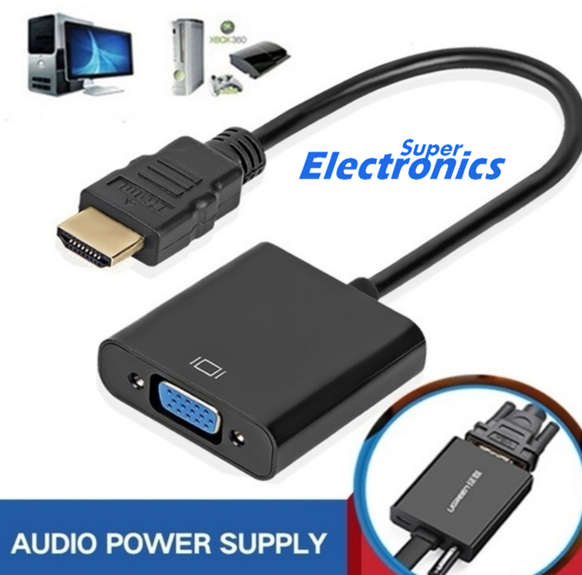 Display Port-VGA Adapter Cable