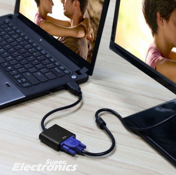 Display Port-VGA Adapter Cable