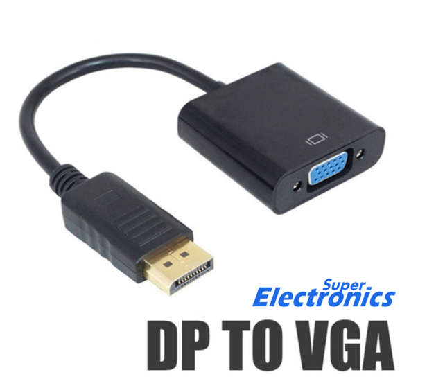 Display Port-VGA Adapter Cable