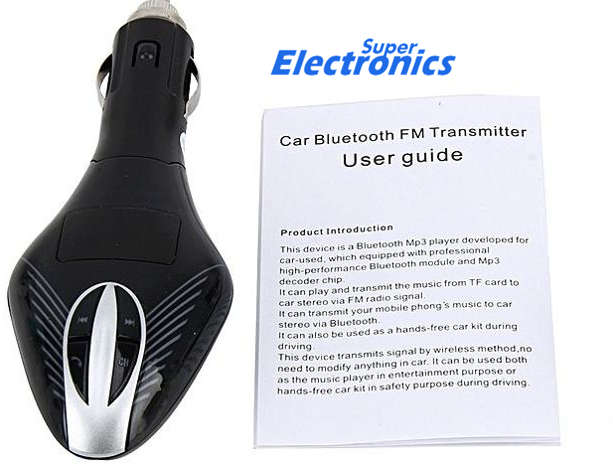 Car V7 Bluetooth FM Modulator