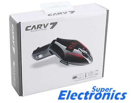 Car V7 Bluetooth FM Modulator