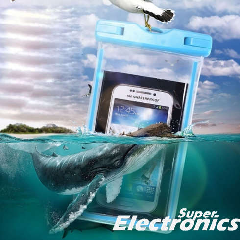 Universal Waterproof Sports Phone Case - blue