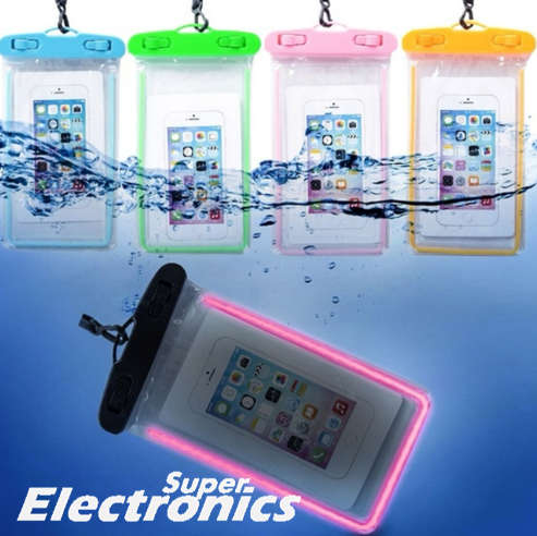 Universal Waterproof Sports Phone Case - pink