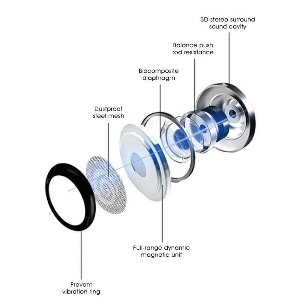 M 6700 Bluetooth Earphone with Micro SD Card Slot