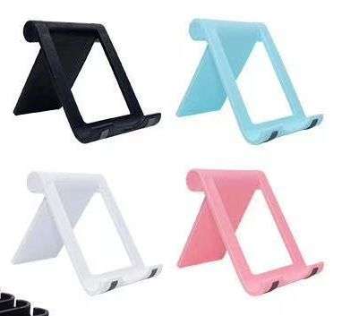 Foldable Desk Mobile Phone Holder Stand 360 Degree Rotation Adjustable Tablet Stand Bracket