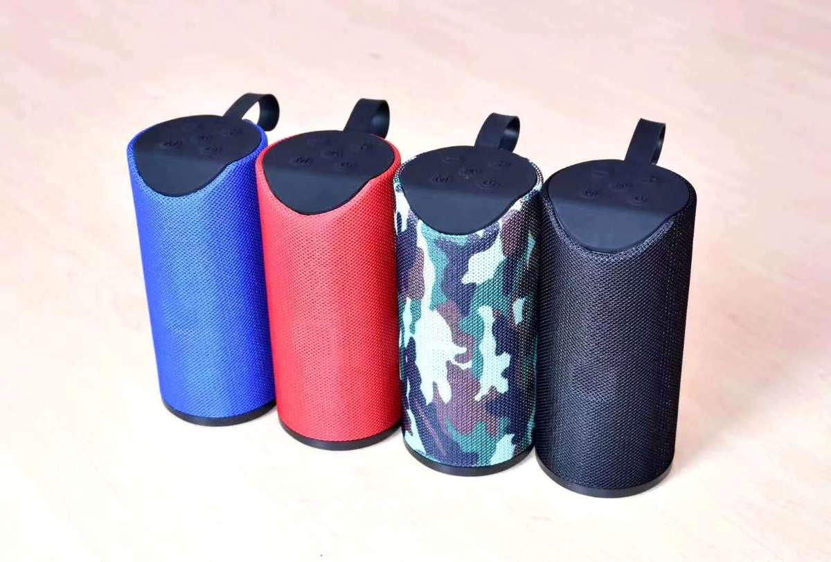 Bluetooth Speaker Portable Outdoor Loudspeaker Wireless Mini - Blue