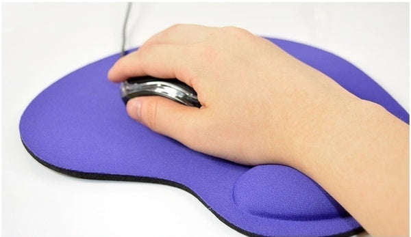 Mousepad with Wrist Support - Purple