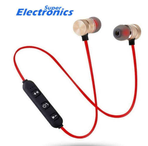 Super Bass Bluetooth Earphones - gold