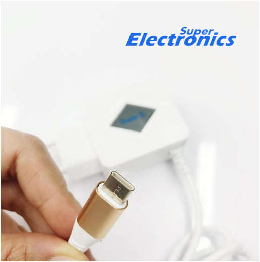 3.5 Fast Charger - 3 PORT Charging Adapter+Type C Cable