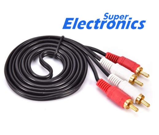 RCA Audio Cables Red and White