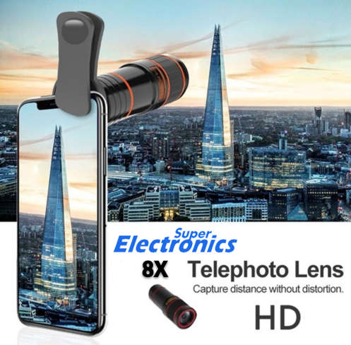 8X Zoom Magnifier Optical Telescope Camera Lens