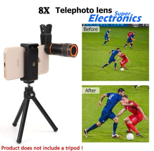 8X Zoom Magnifier Optical Telescope Camera Lens