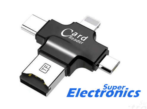 iDragon USB-C, Micro USB & Lightning OTG Card Reader